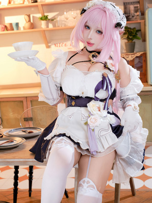 胡桃猫Kurumineko - 崩坏三 爱莉希雅 女仆