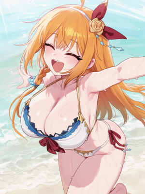 [Thx] 敗北ヒロイン ペコリーヌ (前) [AI Generated]