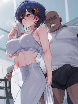 [Thx]リンがジムで会ったおじさんに.. (上) [AI Generated]_08_140176747_p7