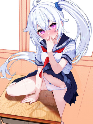 [私立ぬんぬん学院 (ぬんぬ)] 大好きな未来ちゃんが他の奴の机で角オナなんてありえない [白杨汉化组] [DL版]_36_bdsi