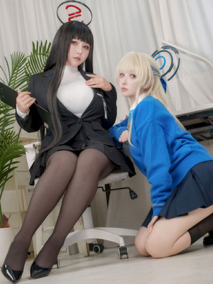 KANEKO_咔喵 & Rioko凉凉子 - 双人蔚蓝档案_040_egmt