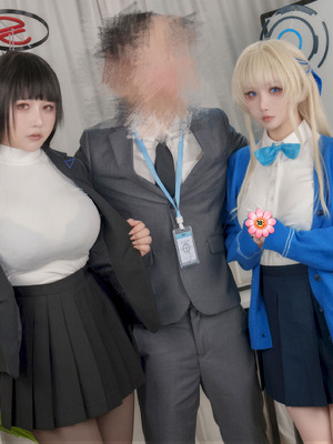 KANEKO_咔喵 & Rioko凉凉子 - 双人蔚蓝档案_043_qmva