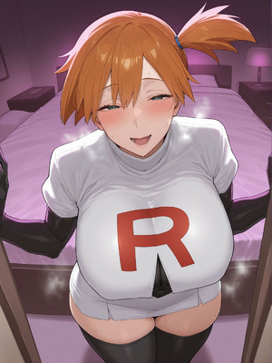 [NTRの村] 堕ちたジムリーダーの見せつけ下品ナマ交尾♥ [AI Generated]_003_bpah