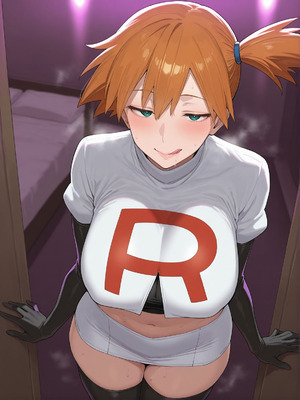 [NTRの村] 堕ちたジムリーダーの見せつけ下品ナマ交尾♥ [AI Generated]_004_ychw