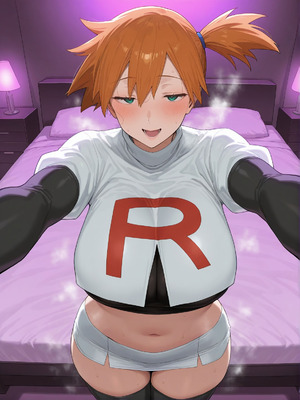 [NTRの村] 堕ちたジムリーダーの見せつけ下品ナマ交尾♥ [AI Generated]_011_mehh