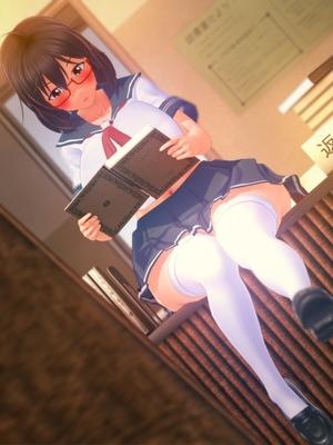 [醉春楼汉化][Delirium Bear] 私の図書館員 ①~③_02_Libarian_01a