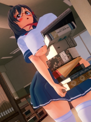 [醉春楼汉化][Delirium Bear] 私の図書館員 ①~③_09_Libarian_02d