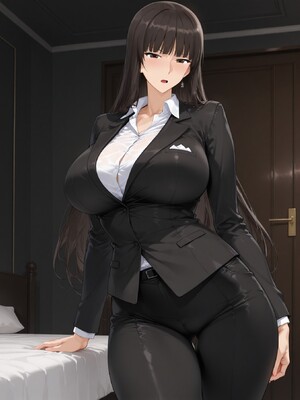 [YuLongBo] Nishizumi Shiho 西住志穗 1 [AI Generated]_a_1000