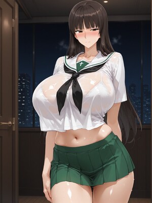 [YuLongBo] Nishizumi Shiho 西住志穗 3 [AI Generated]_c_1003
