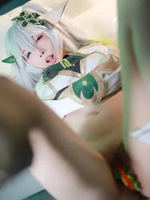 上杉绘梨落 (Uesugi hui Nashi Ochi) cosplay Nahida - Genshin Impact_05_xaky