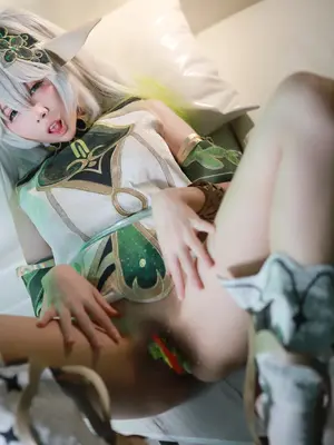 上杉绘梨落 (Uesugi hui Nashi Ochi) cosplay Nahida - Genshin Impact_08_yqvd