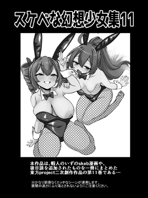 [少女落描中 (暇人のいず)] スケベな幻想少女集11 (東方Project) [DL版]_003_kssp