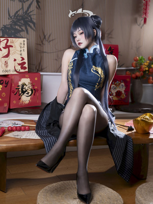 慢炖仓鼠球 - 蔚蓝档案 龙华妃咲_03_yewv