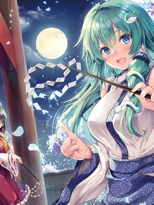 [うぉーたーどろっぷ (MA-SA)] 早苗さんの居候 (東方Project)｜借住在早苗家的人 [明稿昨拖漢化組] [DL版]_32_bvvq