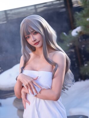 Machi马吉-Winter Intimacy 温泉写真_19