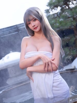 Machi马吉-Winter Intimacy 温泉写真_33