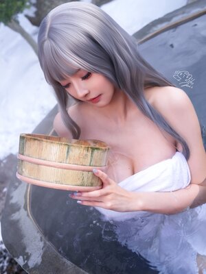 Machi马吉-Winter Intimacy 温泉写真_56