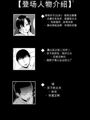 [すめるすらいく] 淫乱浮気女を寝取って肉便器にした話 〜気の強い傲慢人妻 真鍋京子〜【総集編】 [機翻] [DL版]_162_abdq