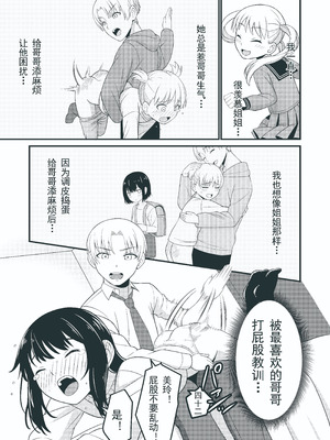 [Sankaku Atama] 私もお尻を叩かれたい…｜我也想被哥哥打屁股…_17_salh