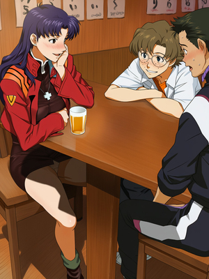 [Cyber-Wifu11] Katsuragi Misato (Neon Genesis Evangelion) [AI Generated]_003_3con