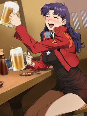 [Cyber-Wifu11] Katsuragi Misato (Neon Genesis Evangelion) [AI Generated]_005_5con