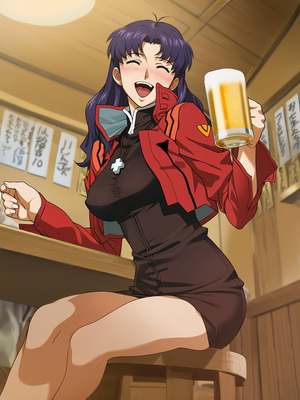 [Cyber-Wifu11] Katsuragi Misato (Neon Genesis Evangelion) [AI Generated]_006_6con