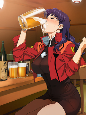 [Cyber-Wifu11] Katsuragi Misato (Neon Genesis Evangelion) [AI Generated]_013_13con