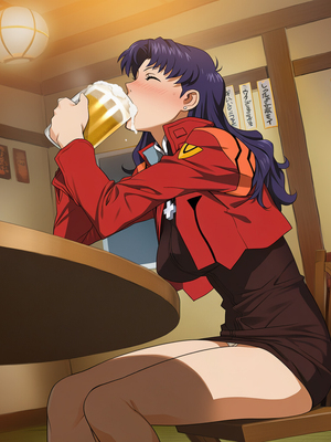 [Cyber-Wifu11] Katsuragi Misato (Neon Genesis Evangelion) [AI Generated]_016_16con
