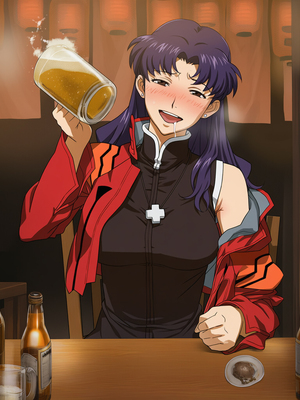 [Cyber-Wifu11] Katsuragi Misato (Neon Genesis Evangelion) [AI Generated]_017_17con