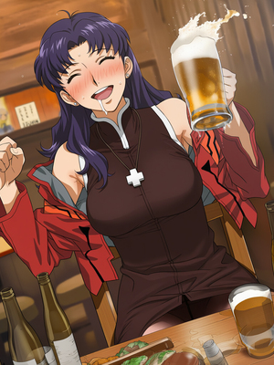 [Cyber-Wifu11] Katsuragi Misato (Neon Genesis Evangelion) [AI Generated]_020_20con