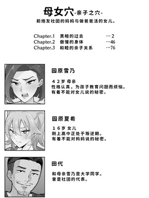[亀山コーラ] 母娘穴-オヤコアナ- 元ヤリサー母とパパ活娘。 [COW个人汉化]_002_ptac