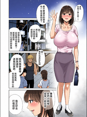 [全彩乱涂机上色][めろんの星々] 母スワッピング1〜俺の母さんを差し出してヤンママとヤりまくった話〜 1-3[COW个人汉化]_0008