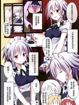 (こみトレ31) [難民ふぇすてぃばる (ぎヴちょこ)] 瀟洒なメイドの秘め事 (東方Project)｜瀟灑女僕的秘密事件 [明稿昨拖漢化組]_05_ldqp