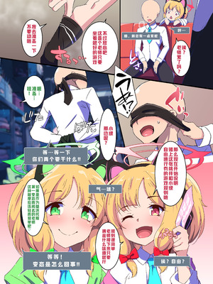 [尻肉DON!! (アイモ)] ゲーム大好き双子姉妹の臭い当てゲーム (ブルーアーカイブ) [廉价汉化组] [DL版]_03_lhvr