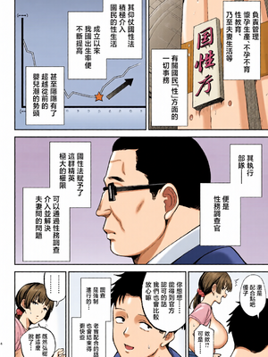 [全彩乱涂机上色][ゴールデンバズーカ (ガガーリン吉)] 性務調査は突然に。 〜愛する妻への生ハメ調査〜 [中国翻訳]_0005