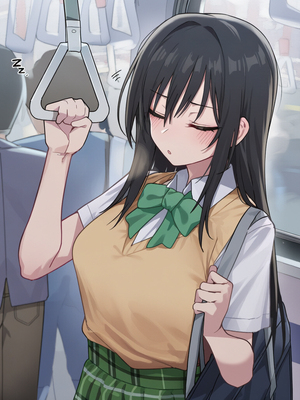 [kkoi] 痴漢に出会う古手川唯&nbsp;&nbsp;[AI Generated]_Kotegawa Yui chikan 1_02