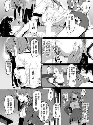 [ろくまる荘 (さんろく丸)] ラッキースケベ止まりのハーレム主人公の体を頭SEXのサル後輩が乗っ取った話www [中国翻訳]_0009
