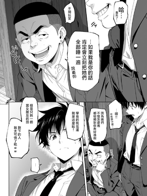 [ろくまる荘 (さんろく丸)] ラッキースケベ止まりのハーレム主人公の体を頭SEXのサル後輩が乗っ取った話www [中国翻訳]_0014