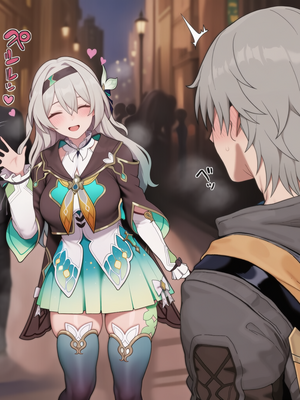 [biant二代目] 彼女のもう一つの裏の顔 [AI Generated]