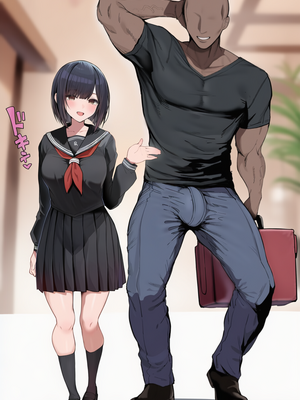 [biant二代目] 黒人研修生 [AI Generated]