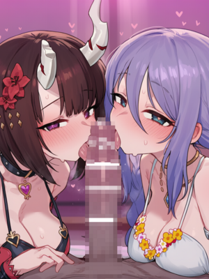[Thx] エリコ&シズル 寝取られ3P [AI Generated]_0543_137476670_p3