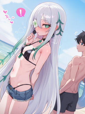 [Thx] 黒人のおもちゃに転落したアネモネ [AI Generated]_0617_137548729_p2
