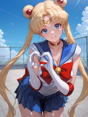 [Oki Senpai] 猛凿美少女-月野うさぎ Sailor Moon [AI Generated]_001_Sailor_Moon_1