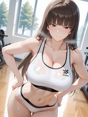 [YamiMa3.0] Shiho Nishizumi ガールズ&パンツァー_西住しほ [AI Generated]_009__12
