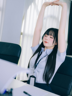 霜月shimo –&nbsp;&nbsp;DL写真集-Shimo' Secret Office Vol.02_003
