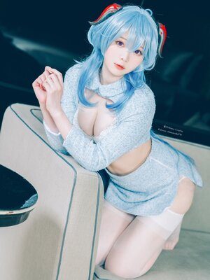 霜月shimo&nbsp;&nbsp;Ganyu lingerie_005
