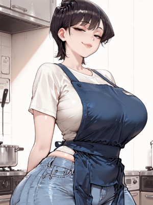 [進臀の根] Komi Shuuko [AI Generated]
