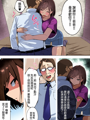 [全彩乱涂机上色][シコティッシュペンギン (しろまりも)] ママの再婚相手はパパ活のパパ｜媽媽的再婚對象是我爸爸活的爸爸 [Amerins漢化]_0014