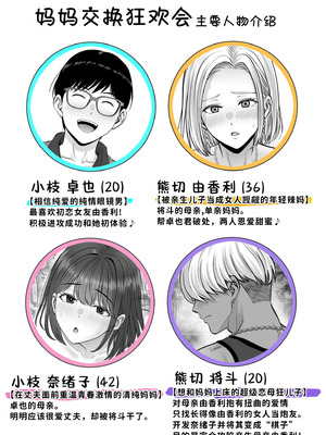 [めろんの星々 (星月めろん)] 母スワッピング4〜再婚する母ちゃんに「2回だけ」ってお願いして抱いた話〜 [COW个人汉化]_002_dmhp