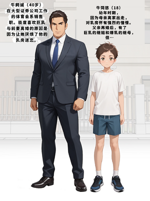 [めろんアイスちゃん寝る] 爆乳母娘とおっぱい星人父子が再婚した結果~子想母篇~[猴急儿个人汉化]AI生成]_07